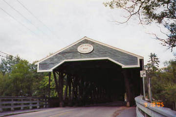 Saco River Bridge. Photo by Liz Keating, September 18, 2005